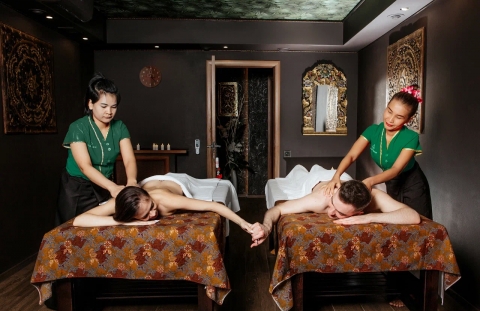 Традиционный тайский массаж для двоих